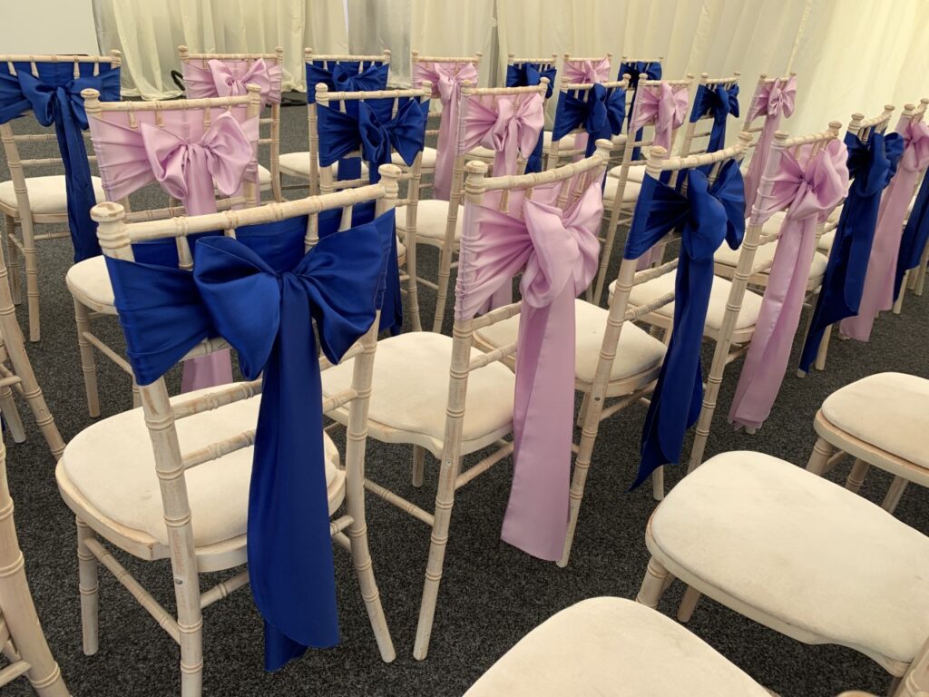 Chair Decor - Chair Covers - Ambience Venue Styling